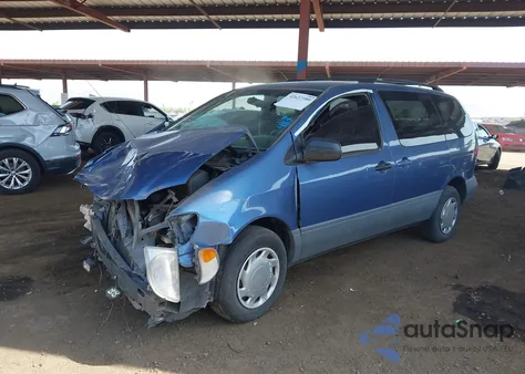 1999 Toyota Sienna Le from USA, damaged, VIN 4T3ZF13C7XU094546